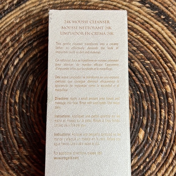 Orogold 24k Mousse Cleanser 100ml NEW - Picture 3 of 4